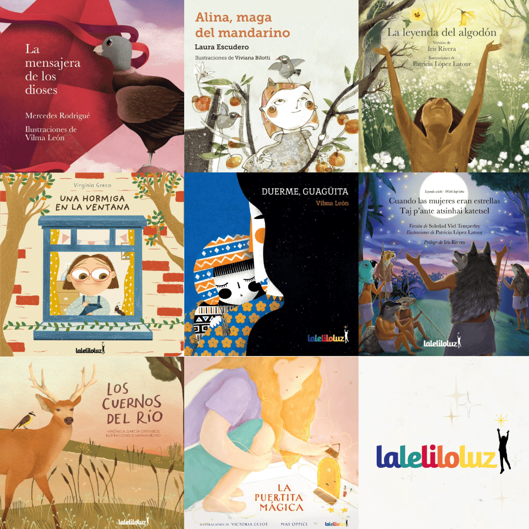 COLECCIÓN LITERARIA LALELILOLUZ (8 LIBROS)