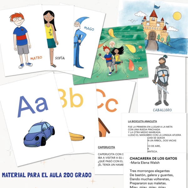 EL LIBRO MÁGICO DE MATEO - MATERIAL PARA EL AULA
